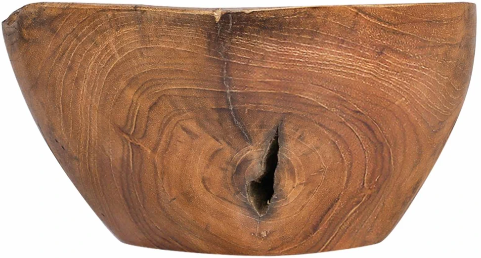 Vaisių dubuo JEPARA Tikmedžio ruda 61 x 21 x 11 cm