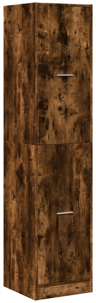 Vaistų spintelė, ąžuolo spalvos, 40x41x174,5cm, mediena
