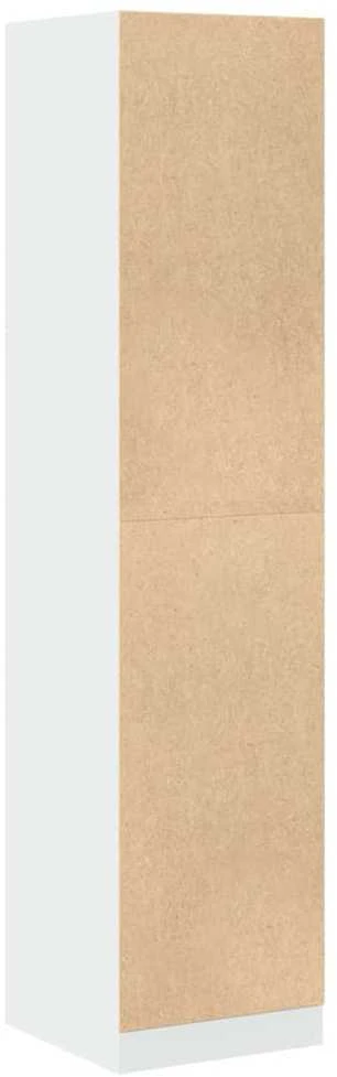 Vaistų spintelė, baltos spalvos, 40x41x174,5cm, mediena