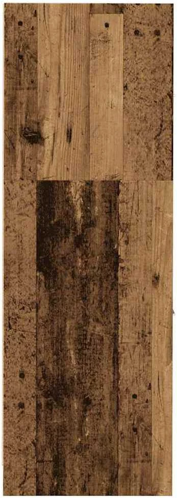 Vaistų spintelė, medienos spalvos, 30x41x118cm, mediena