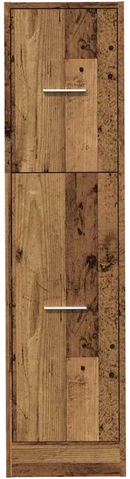 Vaistų spintelė, medienos spalvos, 30x41x118cm, mediena