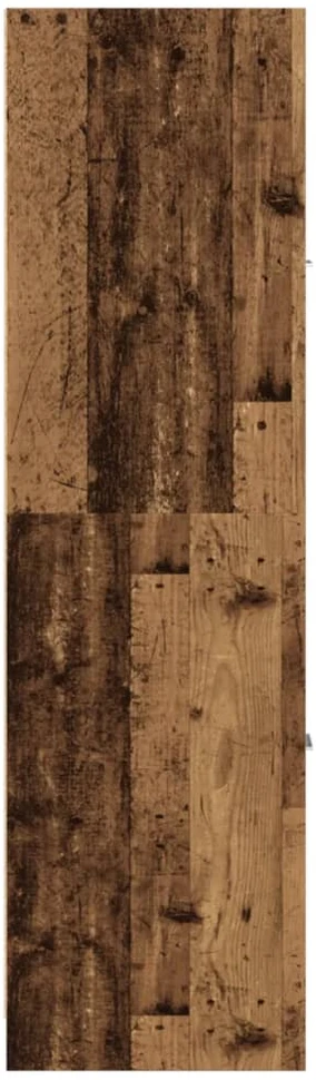 Vaistų spintelė, medienos spalvos, 30x41x144,5cm, mediena