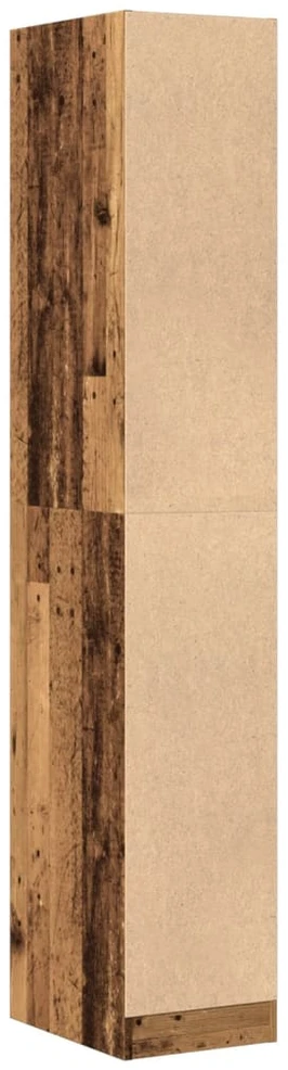 Vaistų spintelė, medienos spalvos, 30x41x174,5cm, mediena