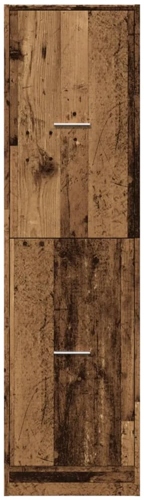 Vaistų spintelė, medienos spalvos, 40x41x144,5cm, mediena