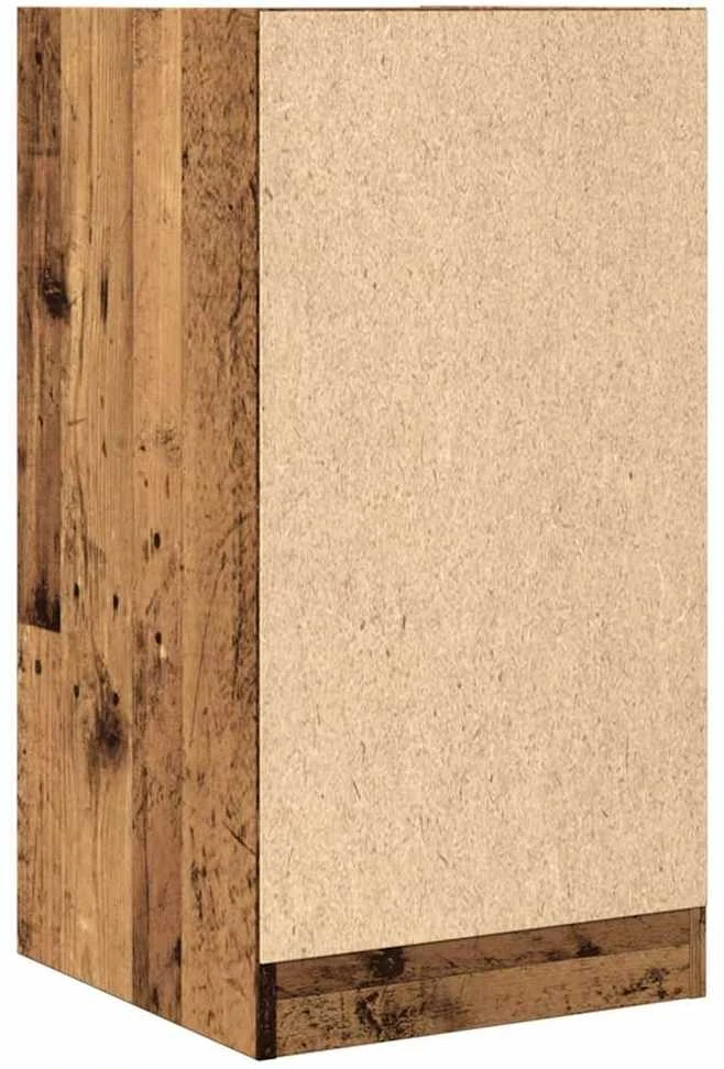 Vaistų spintelė, medienos spalvos, 40x41x77,5cm, mediena