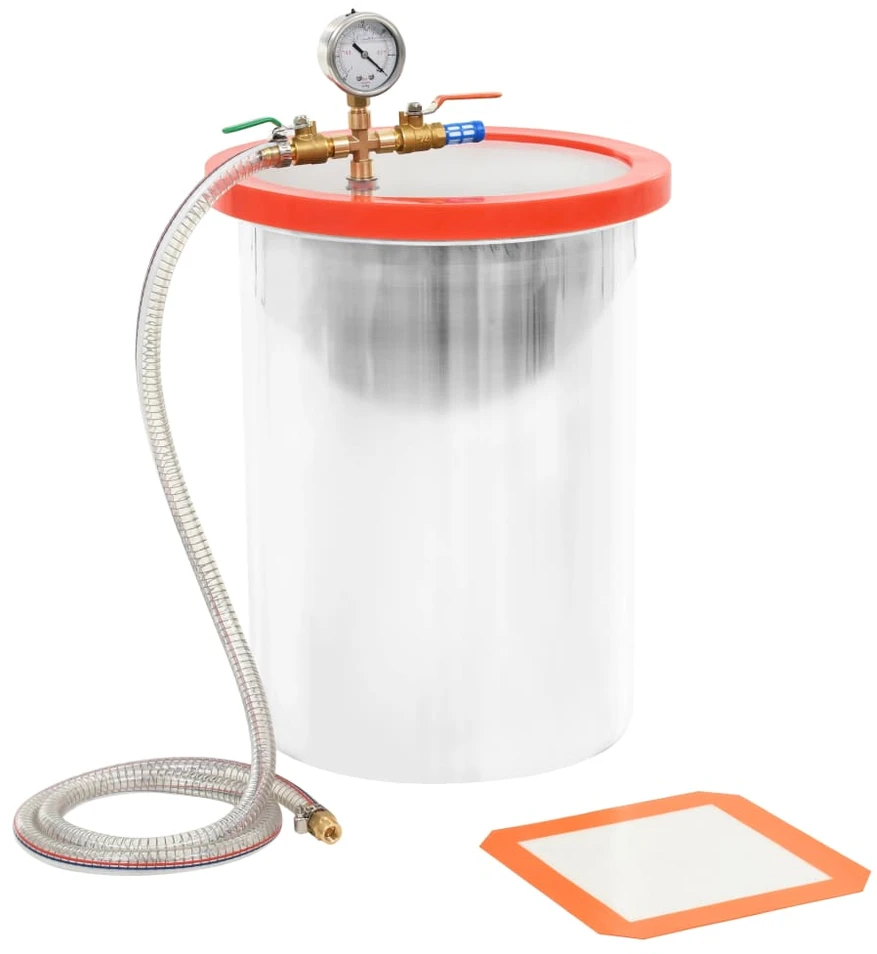 Vakuuminė kamera, nerūdijantis plienas, 22,7l