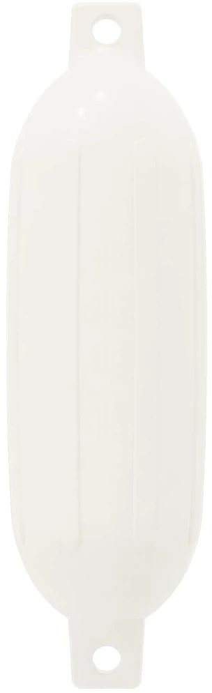 Valčių fenderiai 2 vnt. Ø 11 x 40 cm Balta PVC