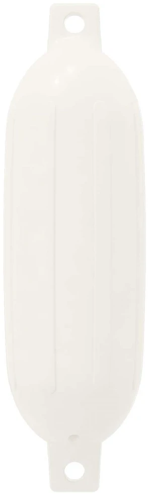 Valčių fenderiai 2 vnt. Ø 11 x 40 cm Balta PVC