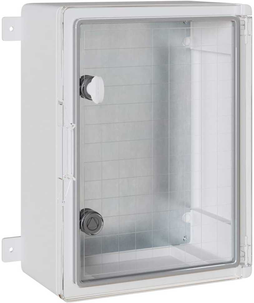 Control Cabinet Pilka 37 x 16,5 x 40 cm ABS plastikas