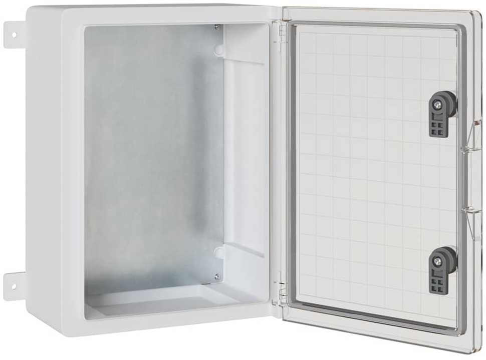 Control Cabinet Pilka 37 x 16,5 x 40 cm ABS plastikas