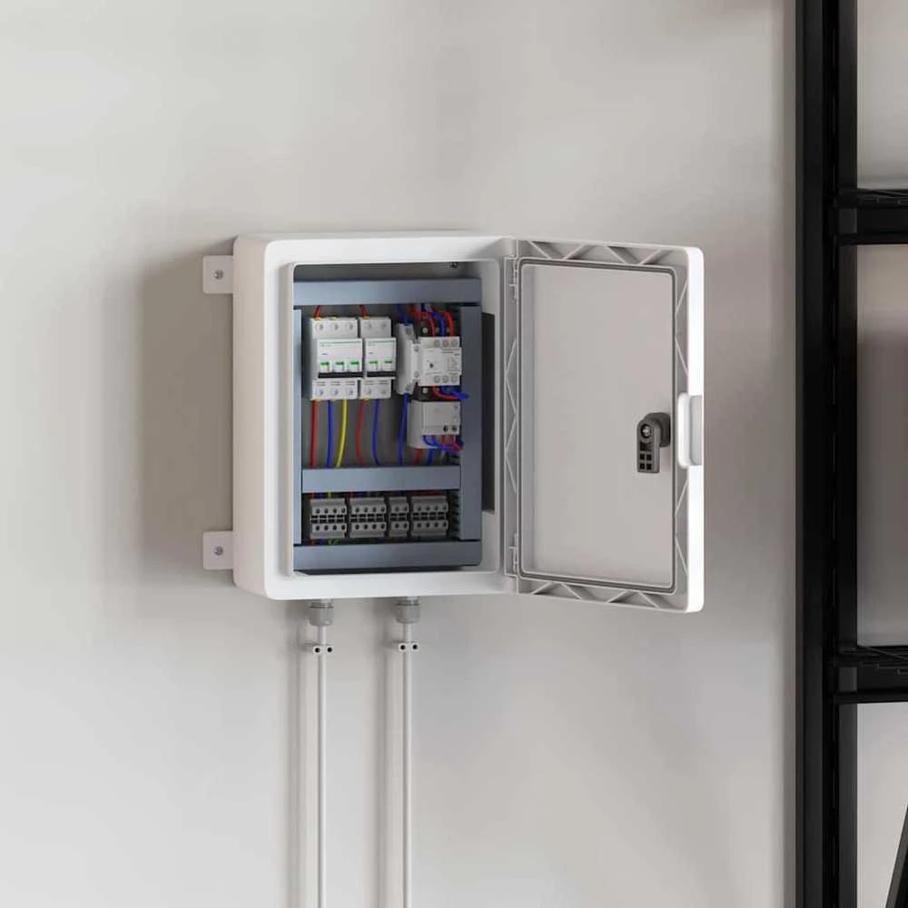 Control Cabinet Pilka 32 x 15 x 35 cm ABS plastikas