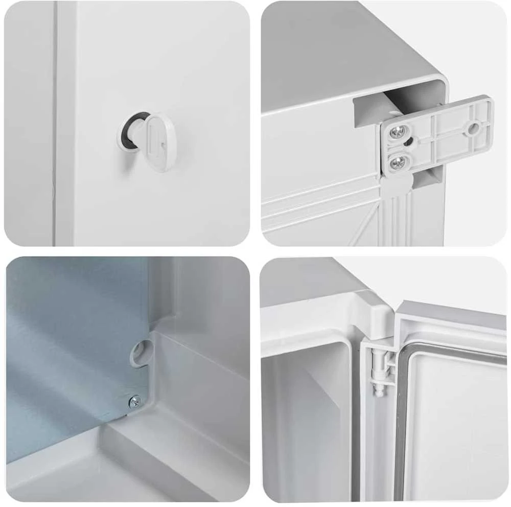 Control Cabinet Pilka 32 x 15 x 35 cm ABS plastikas