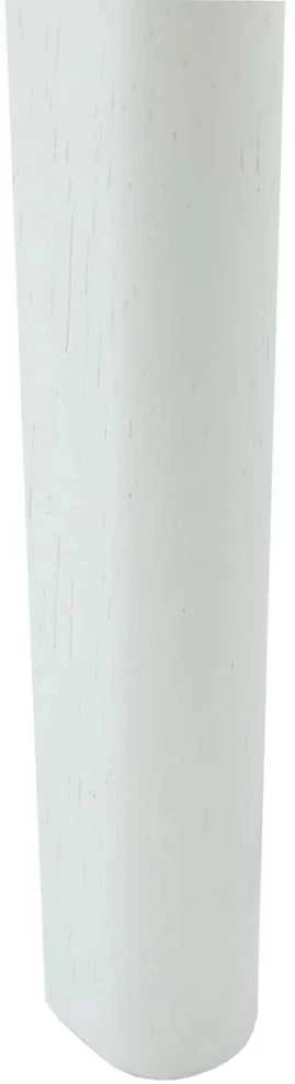 Valgomasis krėslas 2 vnt. Kietas gumos medis Balta ir balta