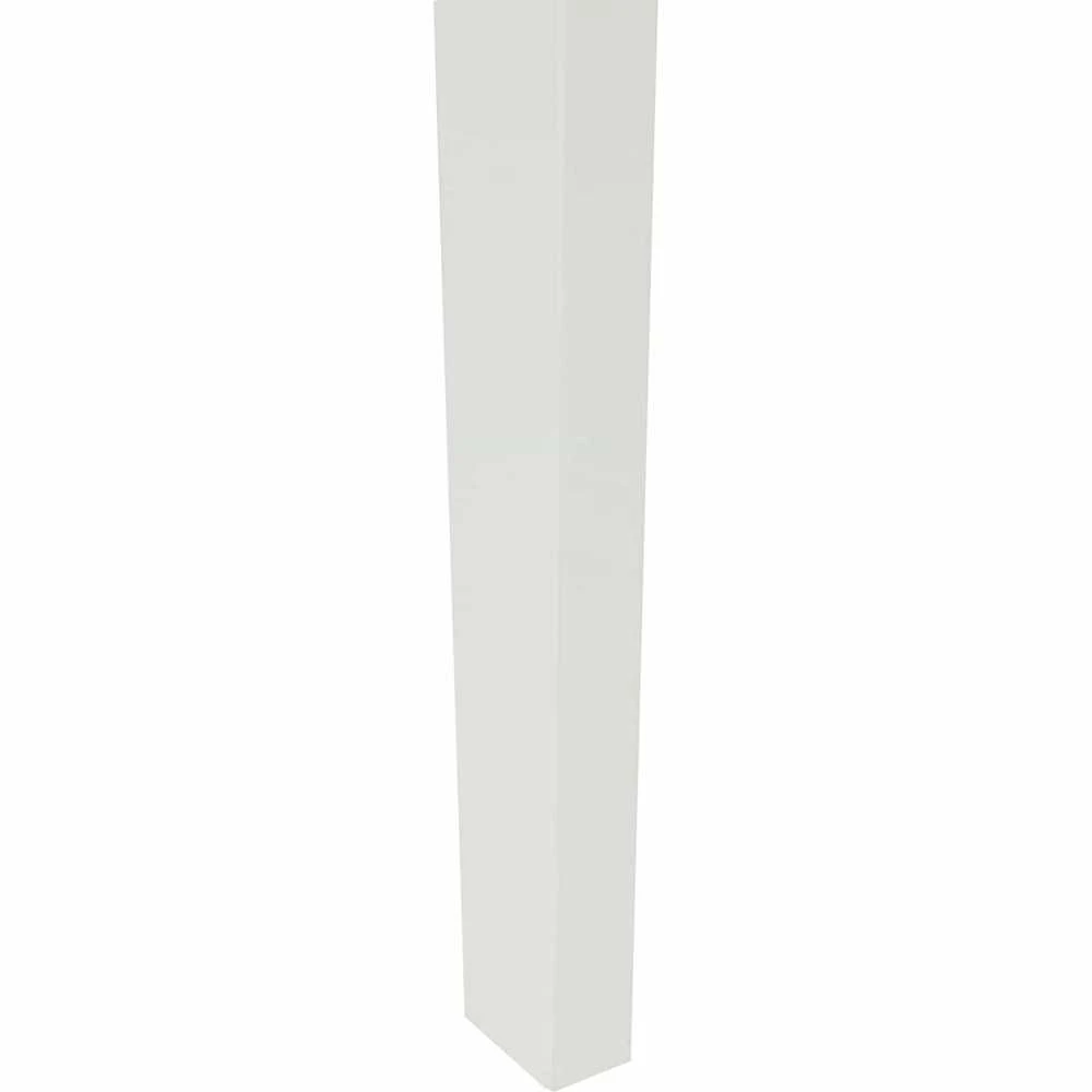 Valgomasis krėslas 2 vnt. Kietas gumos medis Balta ir Natūrali