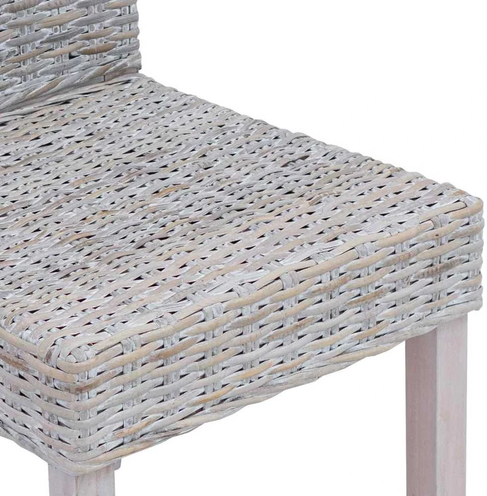 Valgomasis krėslas GENDT 2 vnt. Balta plauna 45 x 54 x 93 cm