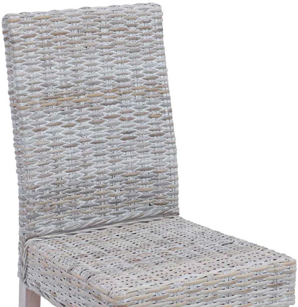Valgomasis krėslas GENDT 2 vnt. Balta plauna 45 x 54 x 93 cm