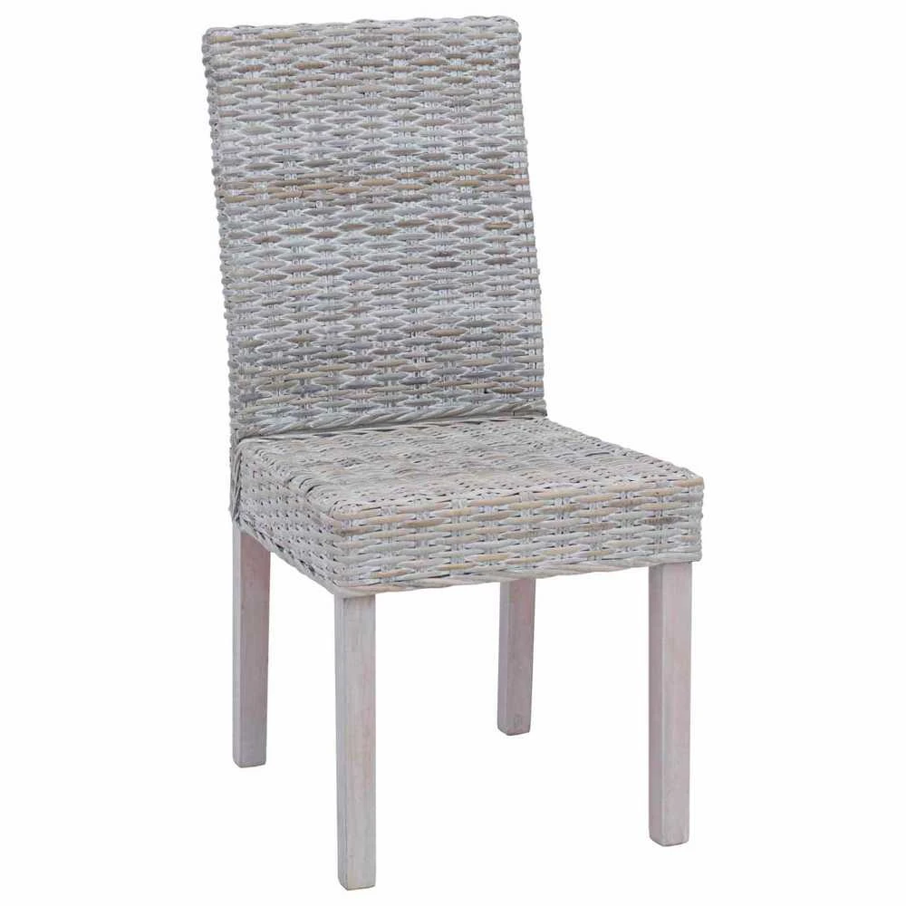 Valgomasis krėslas GENDT 2 vnt. Balta plauna 45 x 54 x 93 cm