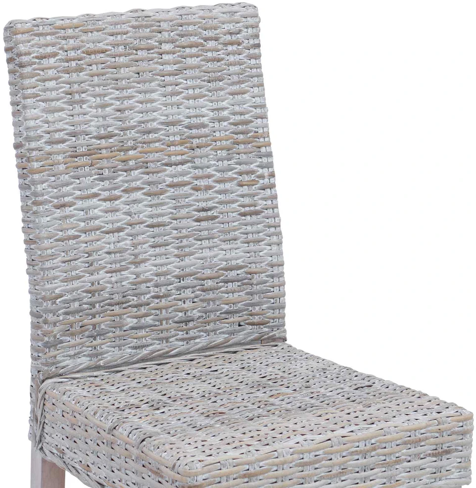 Valgomasis krėslas GENDT 2 vnt. Balta plauna 45 x 54 x 93 cm