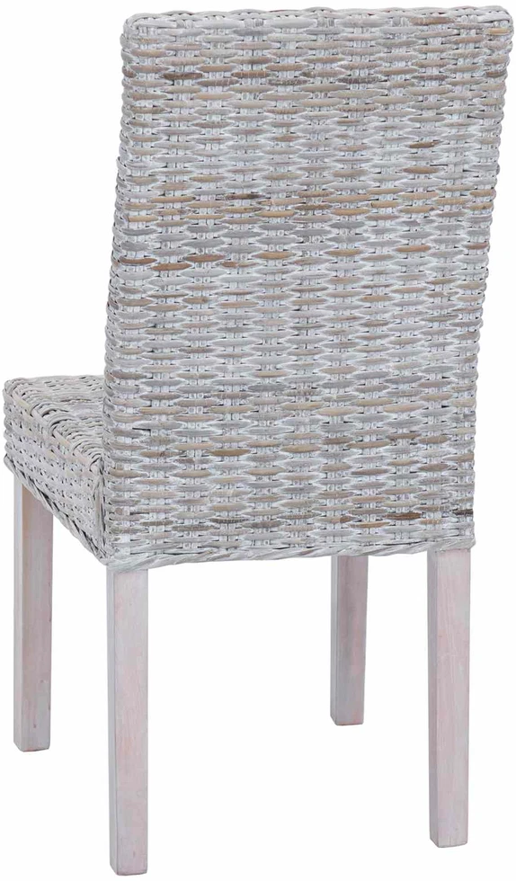 Valgomasis krėslas GENDT 2 vnt. Balta plauna 45 x 54 x 93 cm