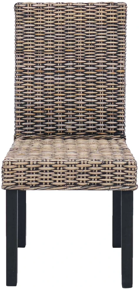 Valgomasis krėslas GENDT 2 vnt. Juoda plauna 45 x 54 x 93 cm