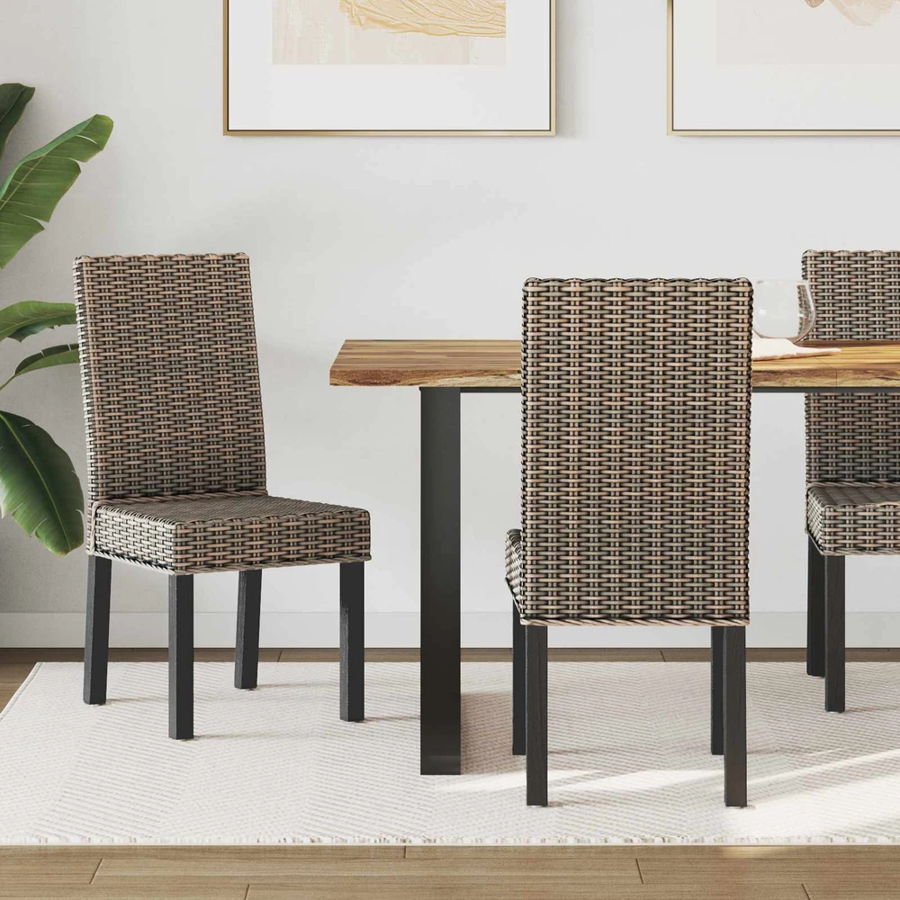Valgomasis krėslas GENDT 2 vnt. Juoda plauna 45 x 54 x 93 cm