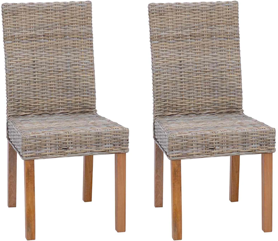 Valgomasis krėslas GENDT 2 vnt. Kubu pilka 45 x 54 x 93 cm