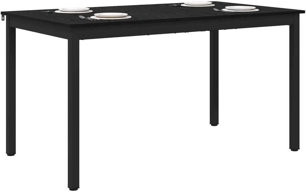 Valgomieji stalai 140 x 80 x 75 cm Apdirbta mediena