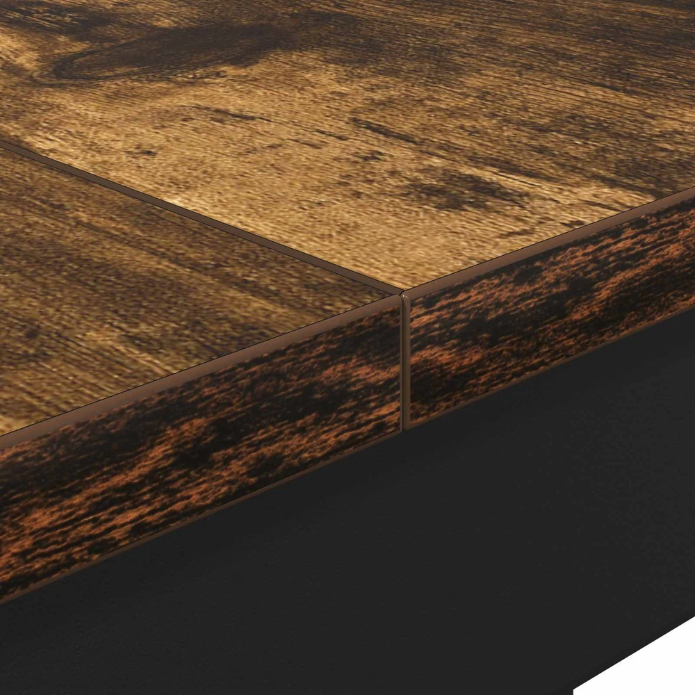 Valgomieji stalai 140 x 80 x 75 cm Apdirbta mediena