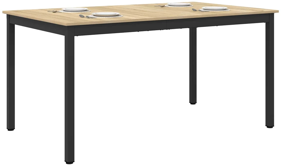 Valgomieji stalai 150 x 90 x 75 cm Apdirbta mediena