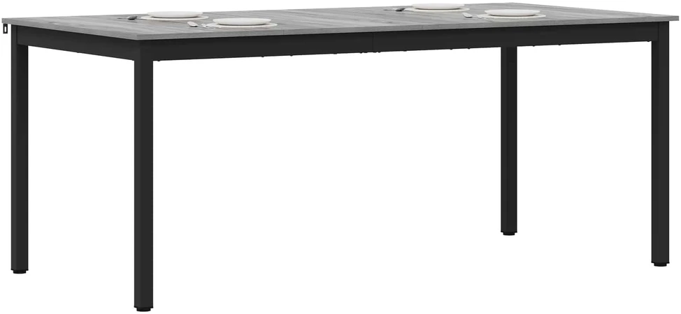 Valgomieji stalai 180 x 90 x 75 cm Apdirbta mediena