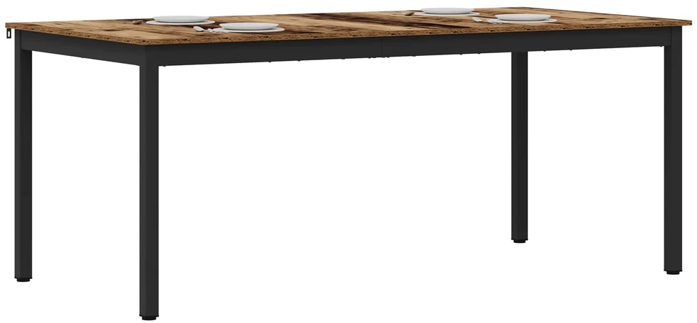 Valgomieji stalai 180 x 90 x 75 cm Apdirbta mediena