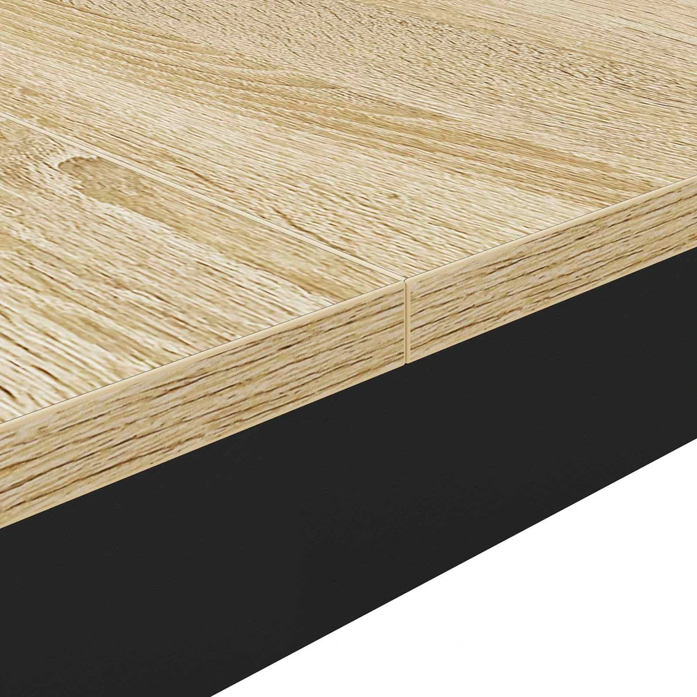Valgomieji stalai 180 x 90 x 75 cm Apdirbta mediena