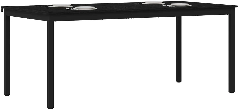 Valgomieji stalai 180 x 90 x 75 cm Apdirbta mediena