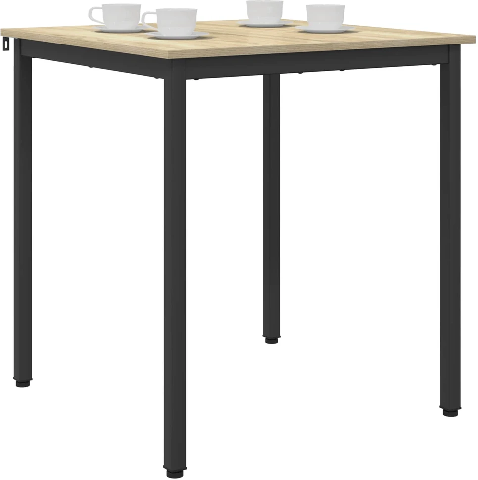 Valgomieji stalai 70 x 70 x 75 cm Apdirbta mediena Kvadrato