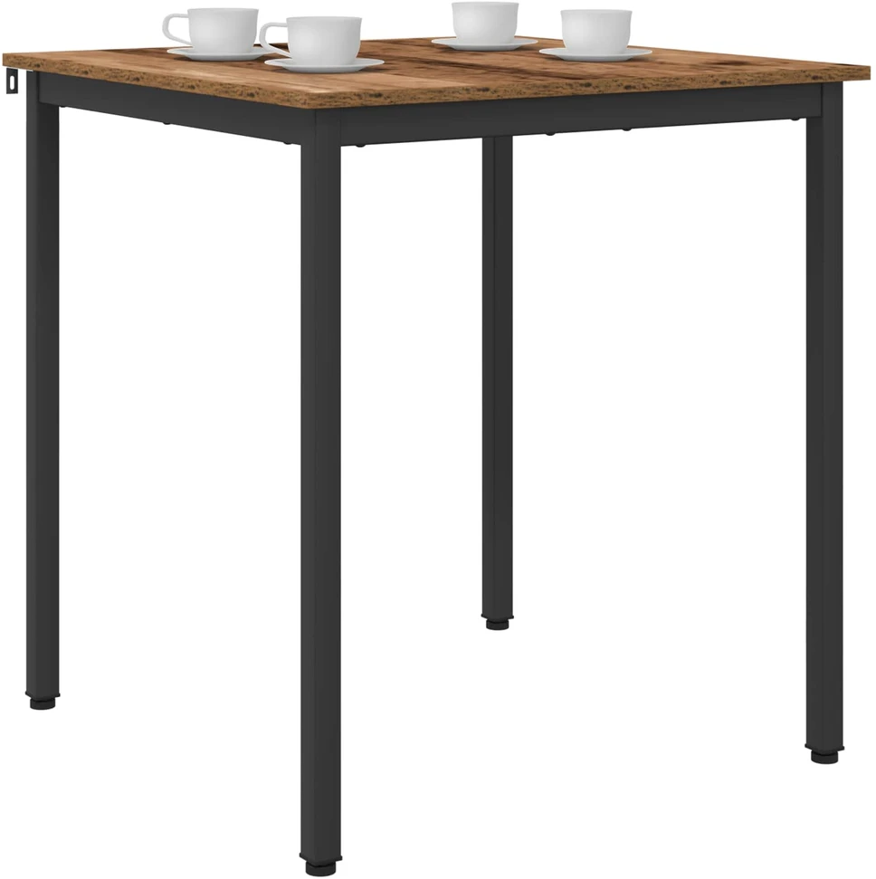 Valgomieji stalai 70 x 70 x 75 cm Apdirbta mediena Kvadrato