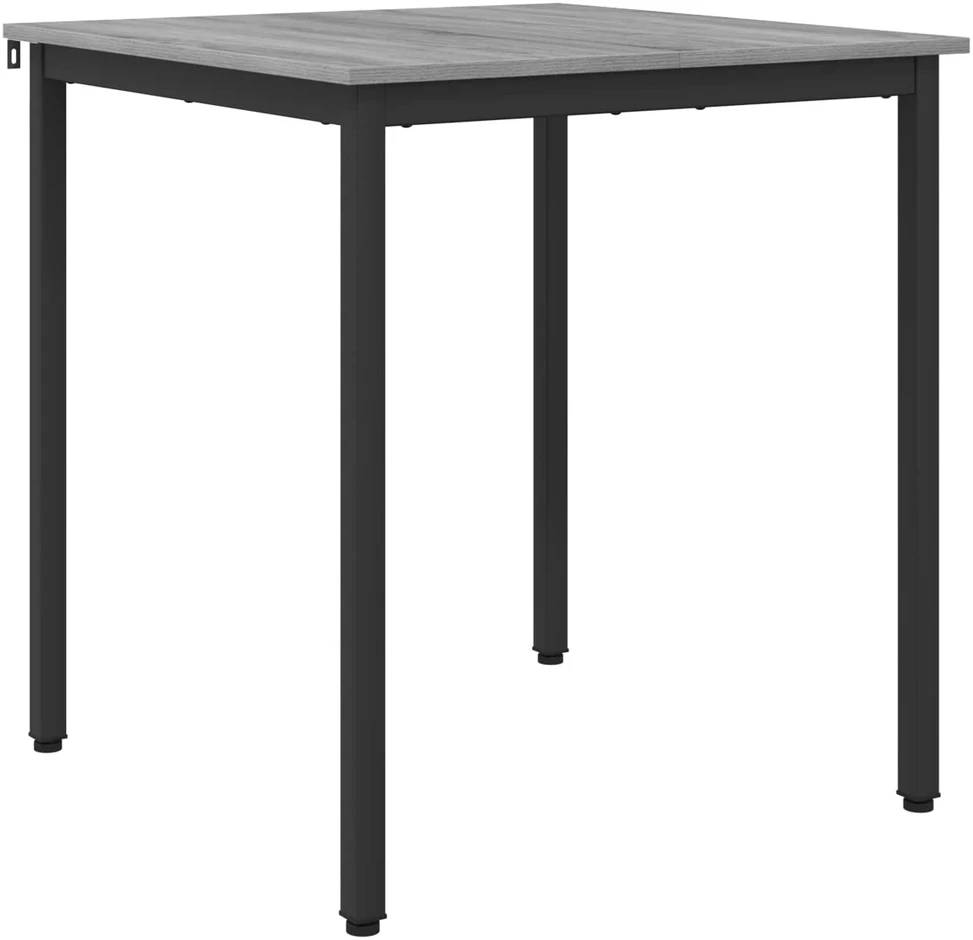 Valgomieji stalai 70 x 70 x 75 cm Apdirbta mediena Pilka Sonoma