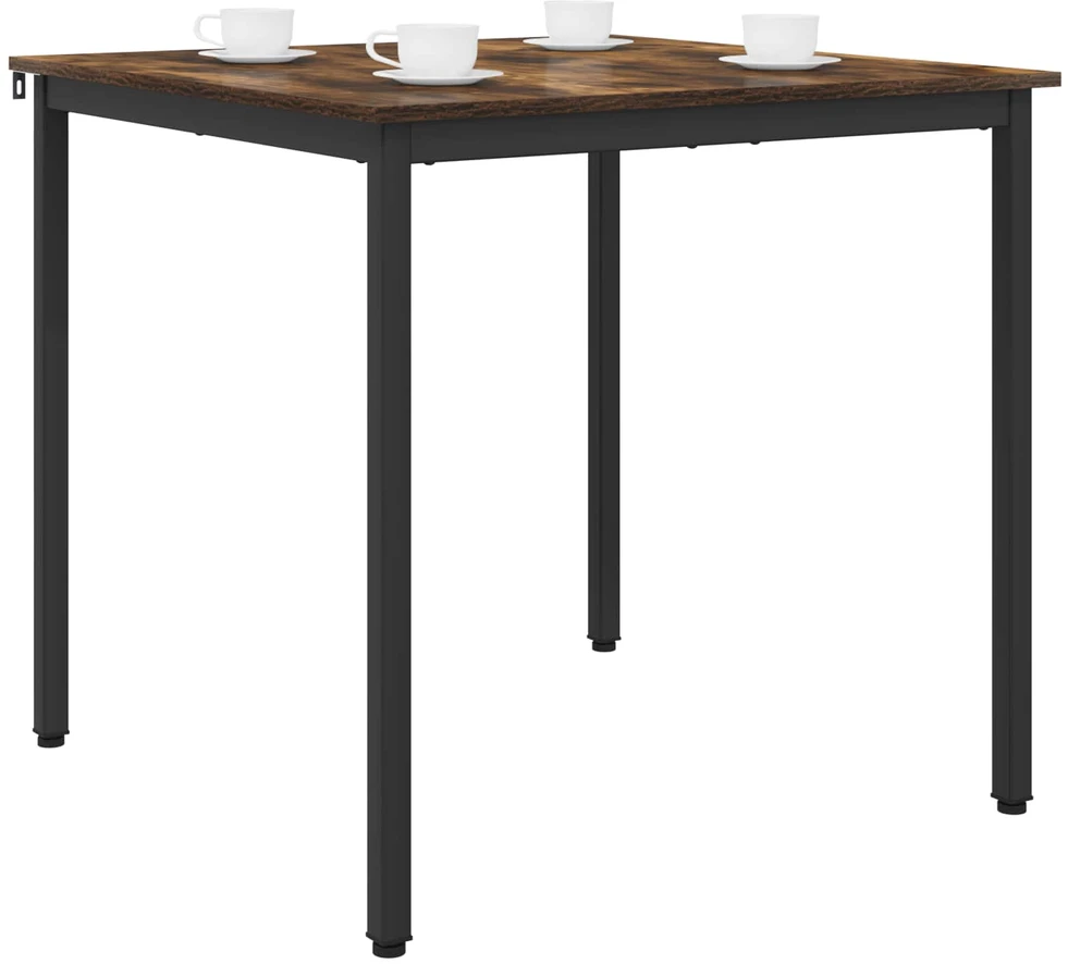 Valgomieji stalai 80 x 80 x 75 cm Apdirbta mediena Kvadrato
