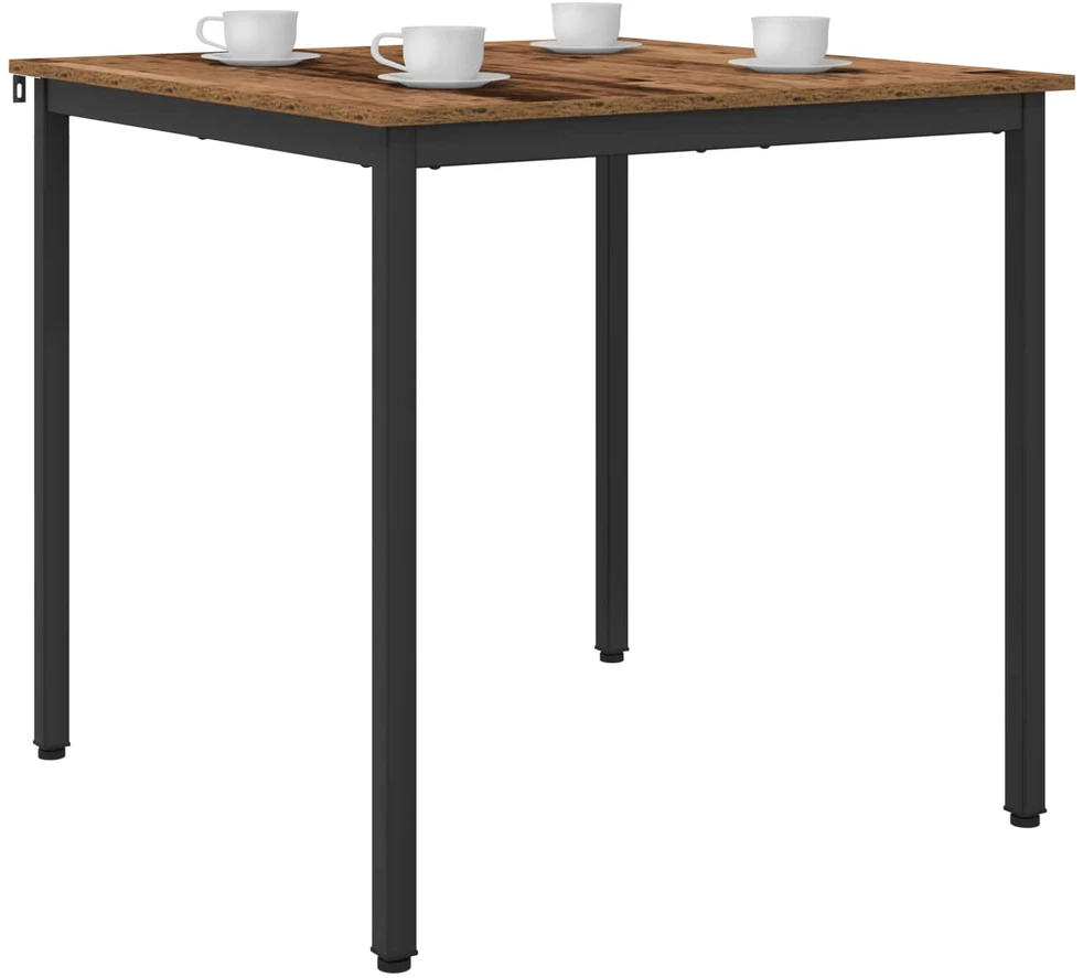 Valgomieji stalai 80 x 80 x 75 cm Apdirbta mediena Kvadrato