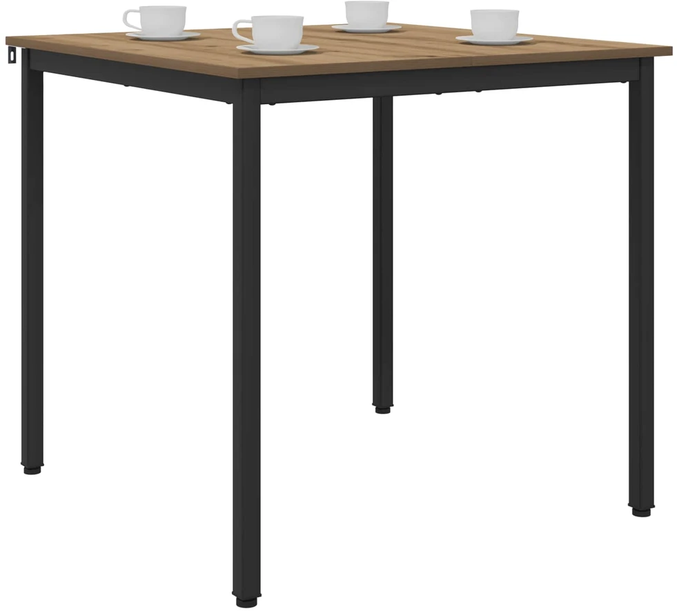 Valgomieji stalai 80 x 80 x 75 cm Apdirbta mediena Kvadrato