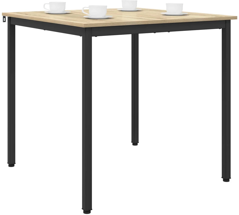 Valgomieji stalai 80 x 80 x 75 cm Apdirbta mediena Kvadrato