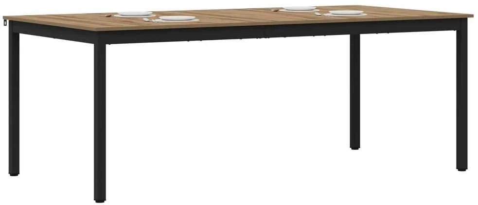 Valgomieji stalai 180 x 90 x 75 cm Apdirbta mediena
