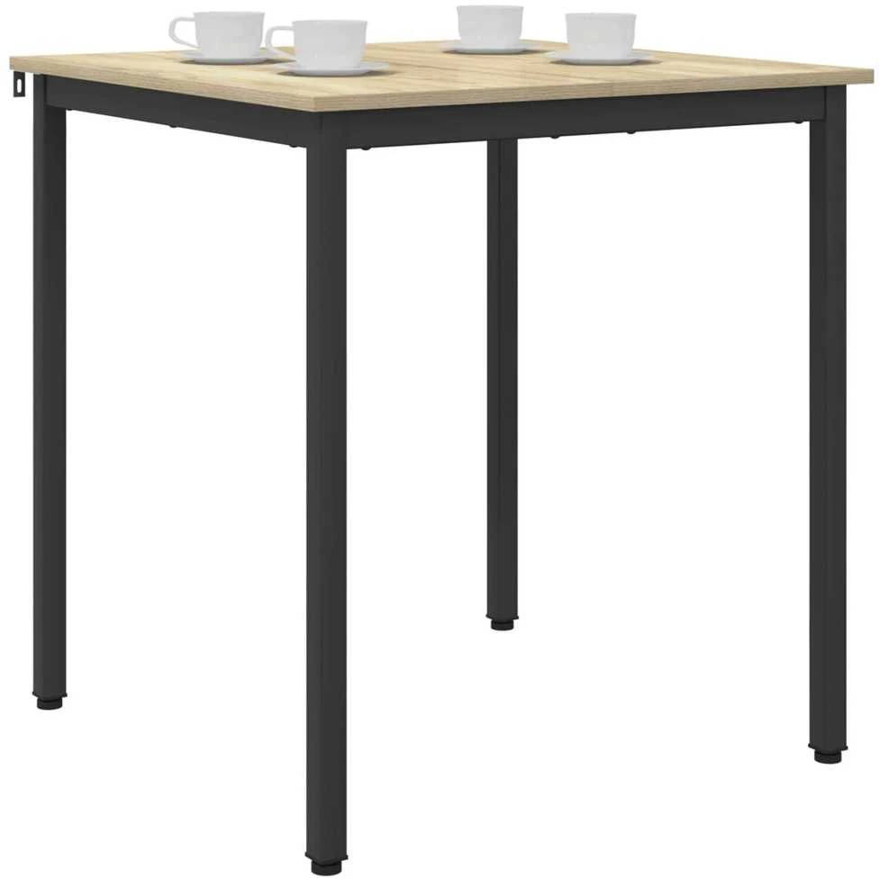 Valgomieji stalai 70 x 70 x 75 cm Apdirbta mediena Kvadrato