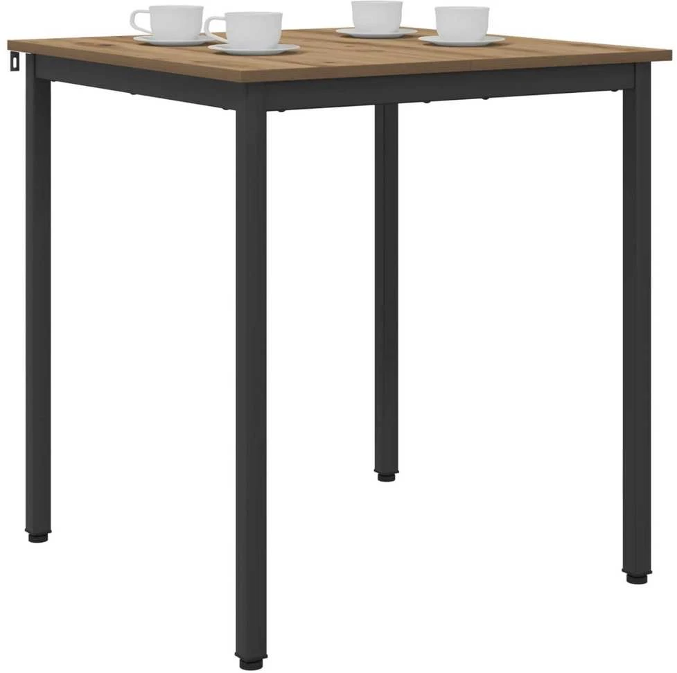 Valgomieji stalai 70 x 70 x 75 cm Apdirbta mediena Kvadrato