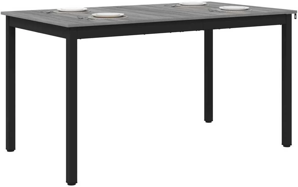 Valgomieji stalai 140 x 80 x 75 cm Apdirbta mediena