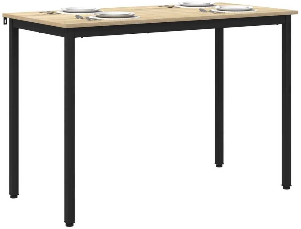 Valgomieji stalai 110 x 55 x 75 cm METALAS Stačiakampio