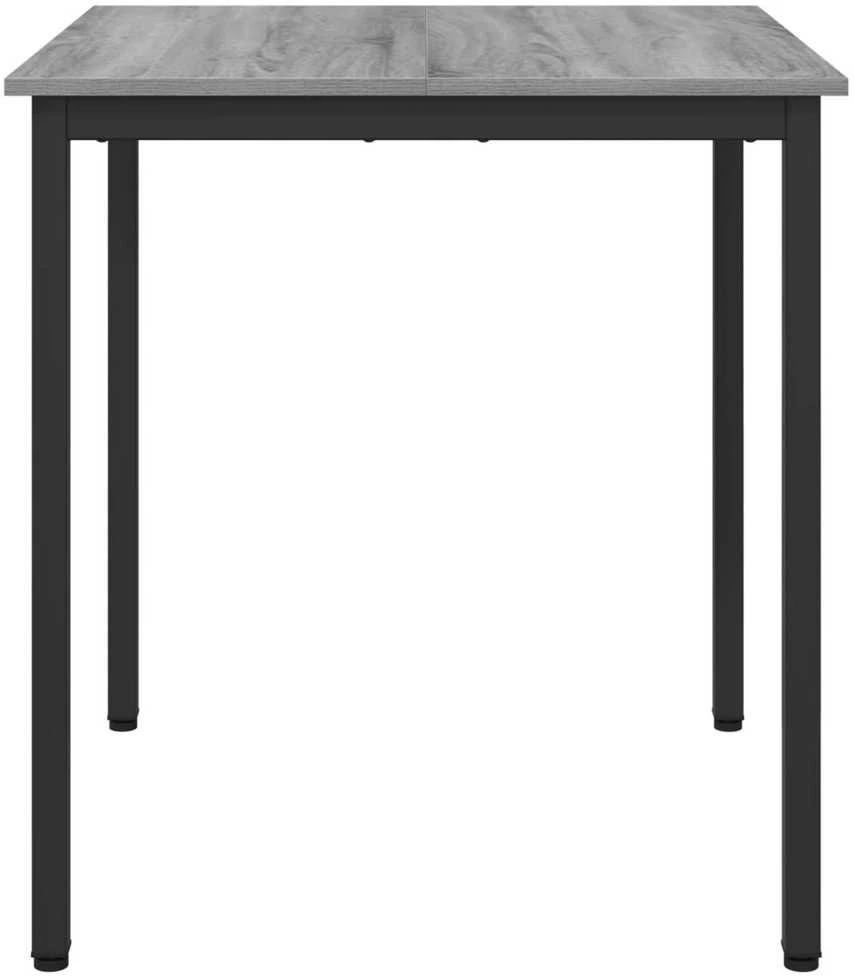 Valgomieji stalai 70 x 70 x 75 cm Apdirbta mediena Pilka Sonoma
