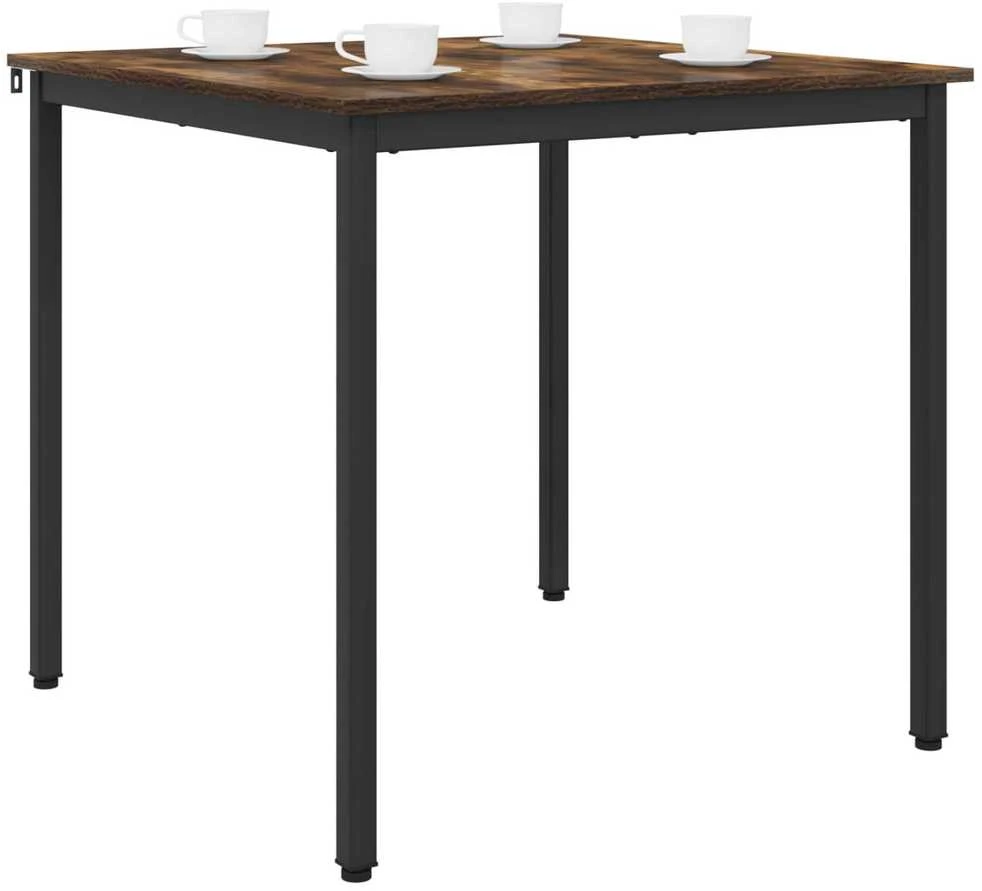Valgomieji stalai 80 x 80 x 75 cm Apdirbta mediena Kvadrato