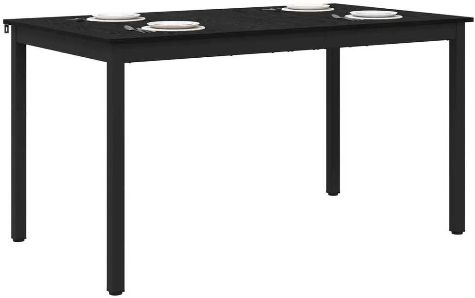 Valgomieji stalai 140 x 80 x 75 cm Apdirbta mediena