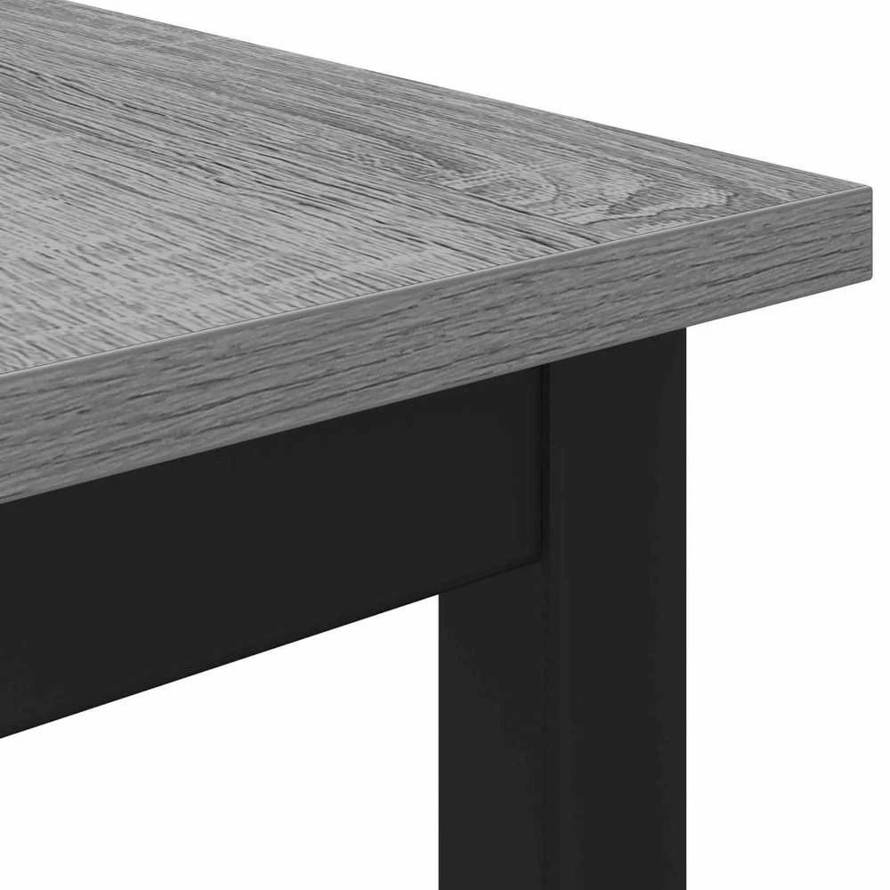 Valgomieji stalai 70 x 70 x 75 cm Apdirbta mediena Pilka Sonoma