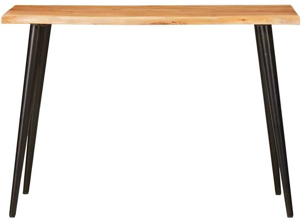 Valgomieji stalai Ruda ir juoda 110 x 55 x 78 cm